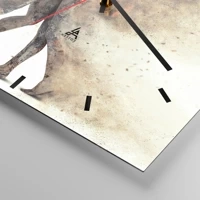 Esfera sin numeración, con rayas