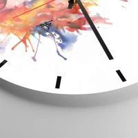 Esfera sin numeración, con rayas