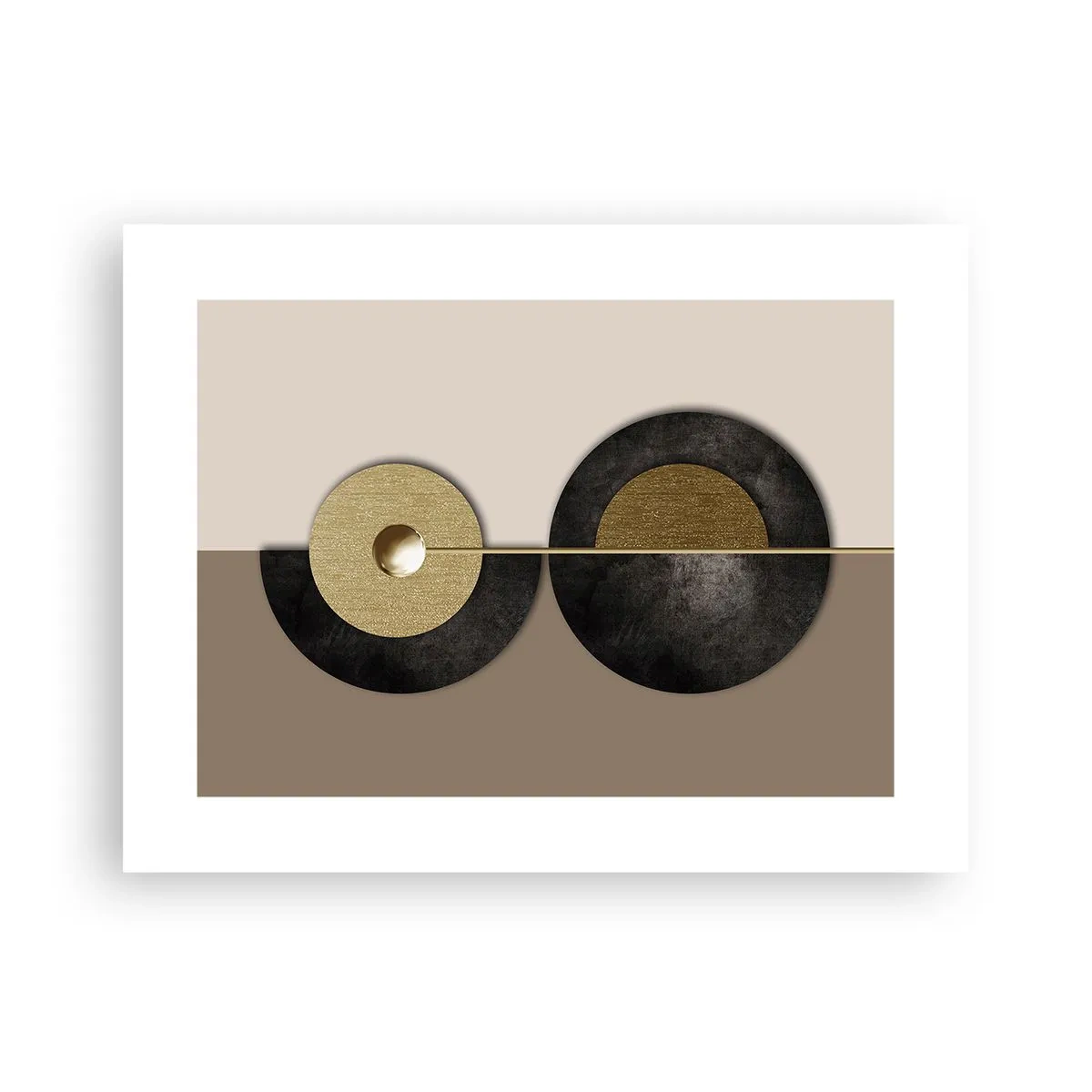 Póster - Variaciones en torno a un círculo - 40x30 cm