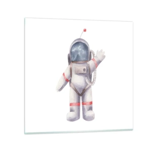 Cuadro sobre vidrio - Impresiones sobre Vidrio - Esto es todo por ahora - 40x40 cm