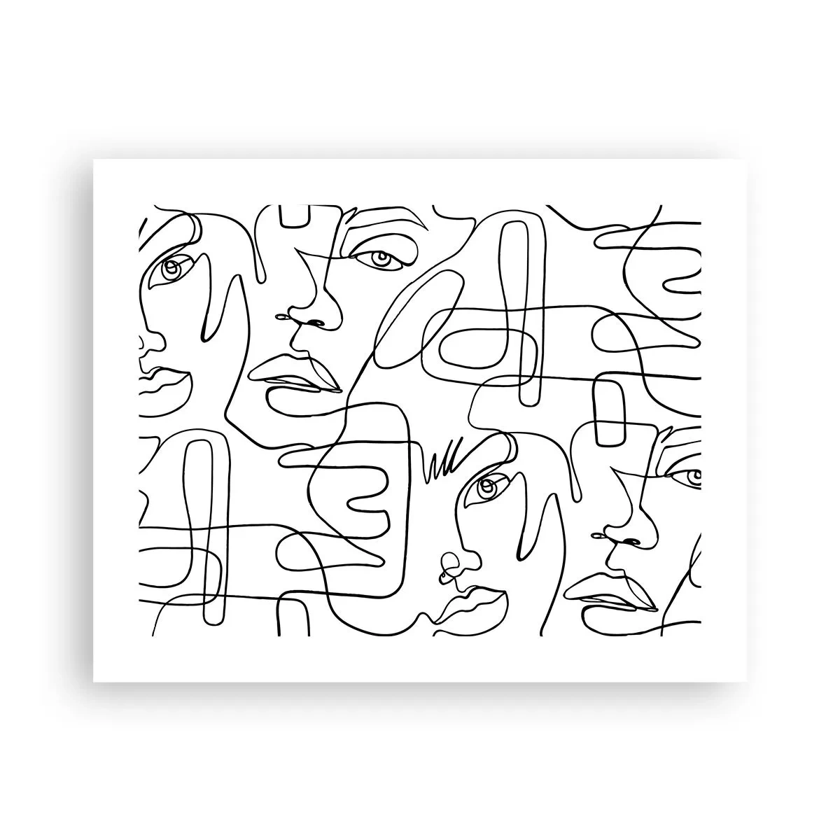 Póster - Entre emociones enredadas - 50x40 cm