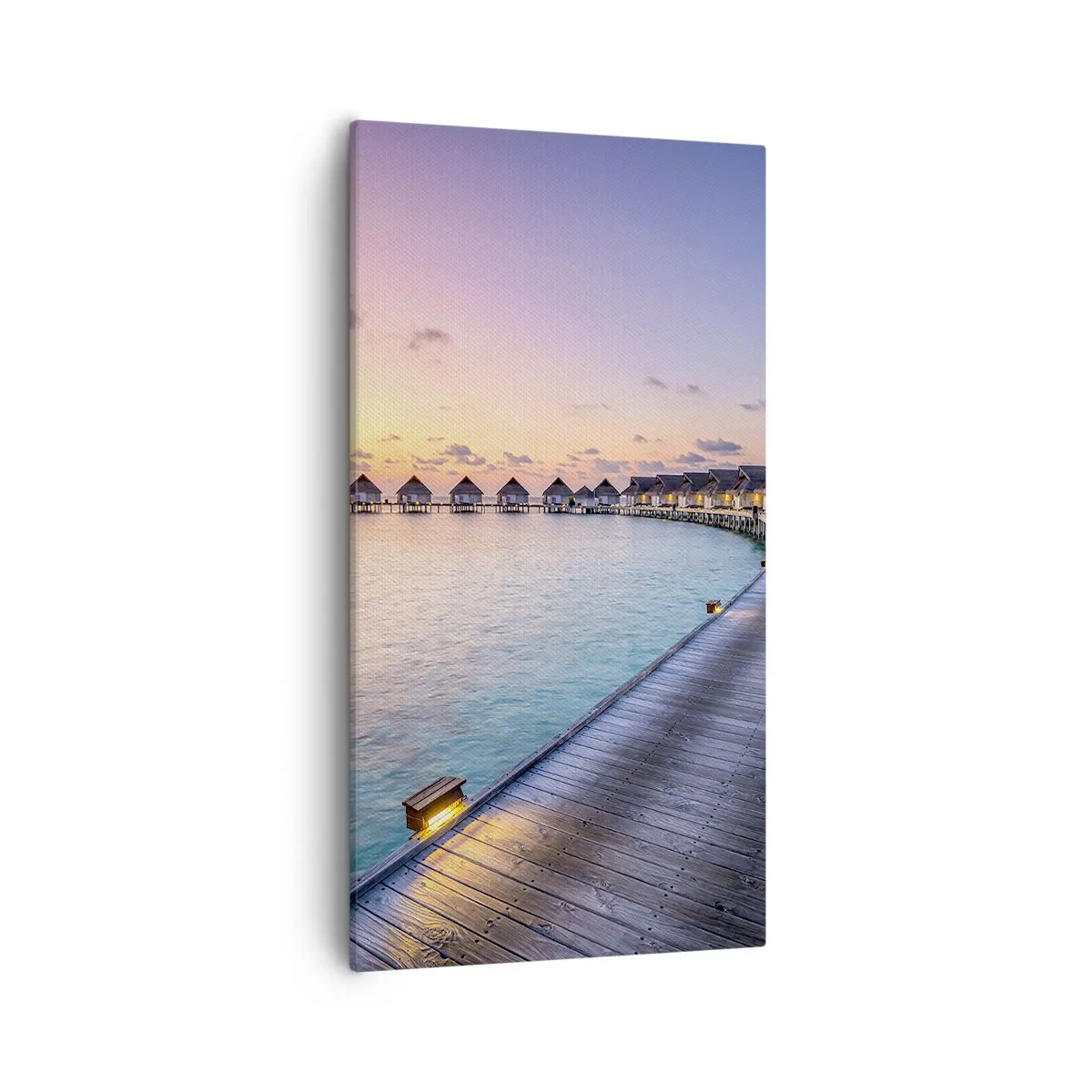 Cuadro sobre lienzo - Impresión de Imagen - Vacaciones - volver al origen - 55x100 cm