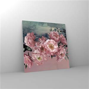 Cuadro sobre vidrio - Impresiones sobre Vidrio - La cúspide del romance - 70x70 cm