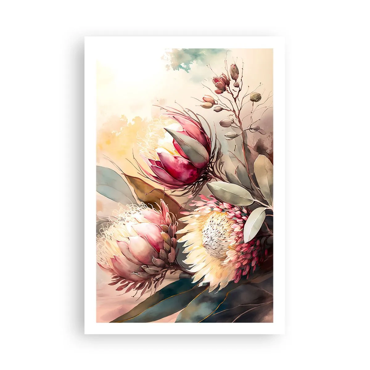 Póster - De perfil y de frente - 61x91 cm