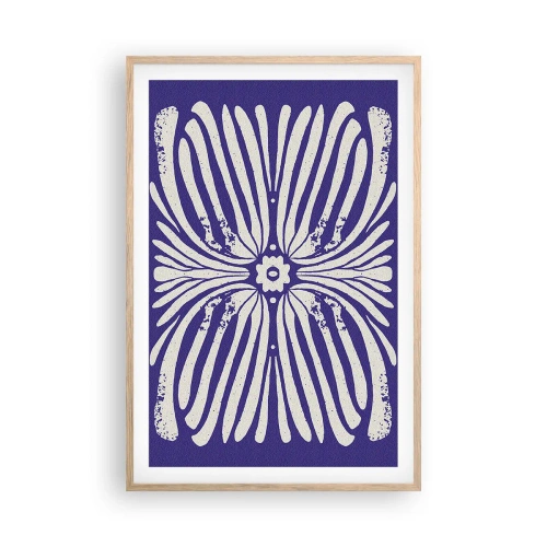 Póster en marco roble claro - Inspiraciones étnicas - 61x91 cm