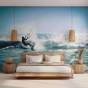 Fotomural Autadhesivo Deluxe Sticker - Déjate llevar - Deporte, Surf de vela, Mar - 200x140 cm