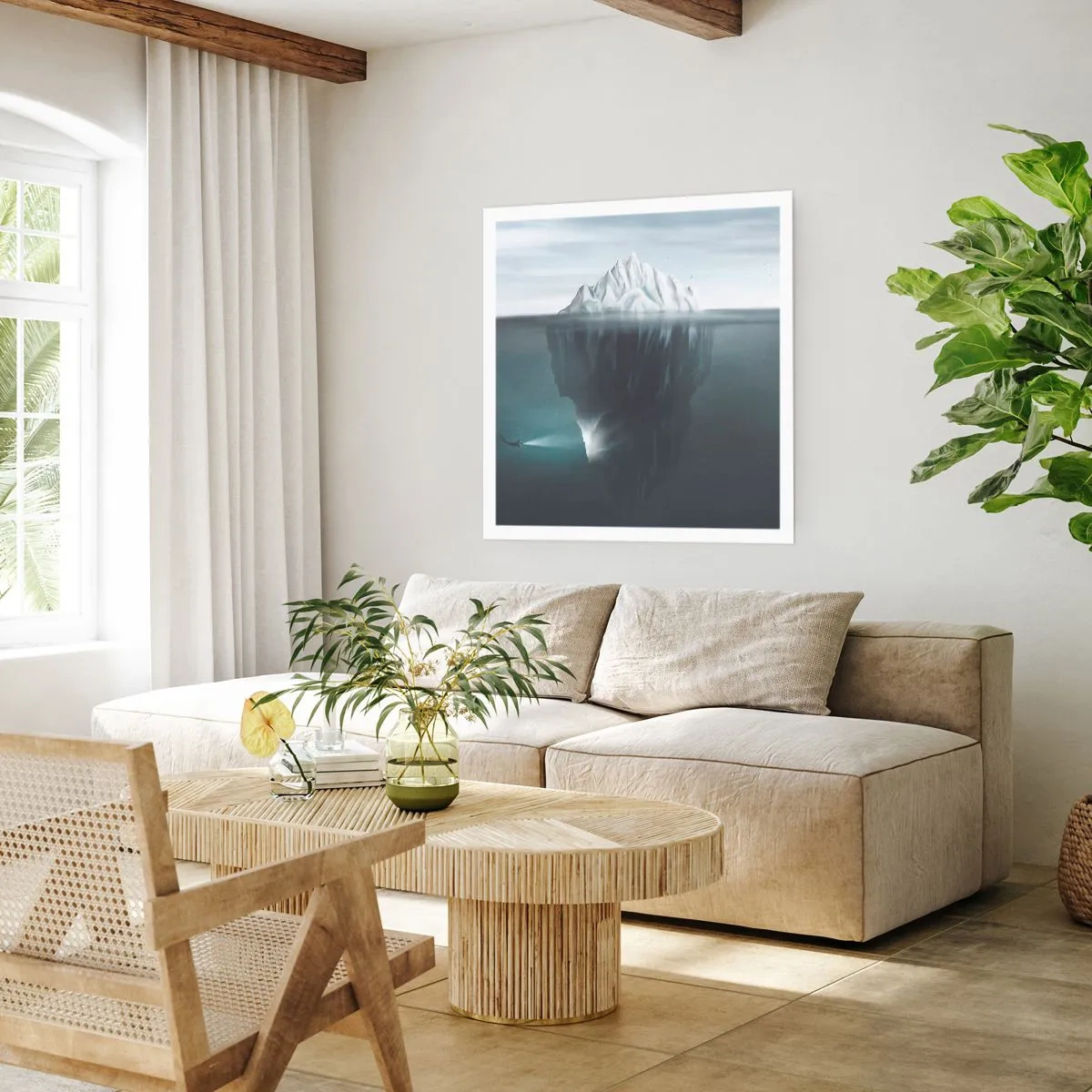 Póster - Misterio submarino - 30x30 cm