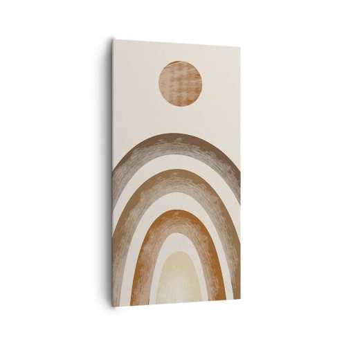 Cuadro sobre lienzo - Impresión de Imagen - En otro mundo - 65x120 cm