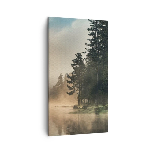 Cuadro sobre lienzo - Impresión de Imagen - El nacimiento de un día - 45x80 cm