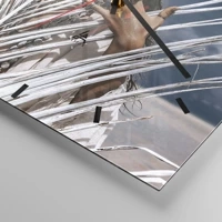 Esfera sin numeración, con rayas