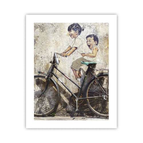 Póster - ¿Verdadero o falso? - 40x50 cm