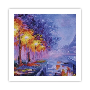 Póster - Un paseo de ensueño - 50x50 cm