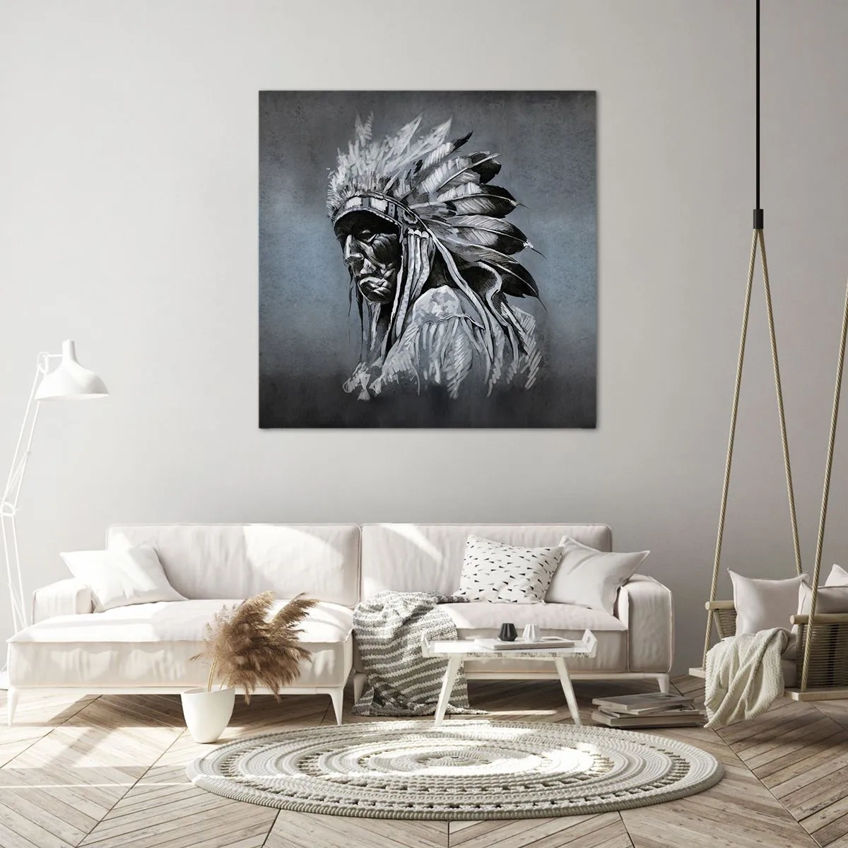 Cuadro sobre lienzo - Impresión de Imagen - Regreso a las raíces - 70x70 cm