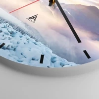 Esfera sin numeración, con rayas