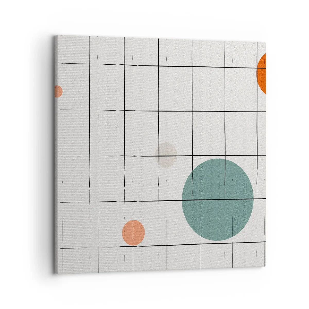 Cuadro sobre lienzo - Impresión de Imagen - Atrapados. ¿Nosotros o ellos? - 50x50 cm