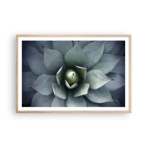 Póster en marco roble claro - Perfección natural - 91x61 cm