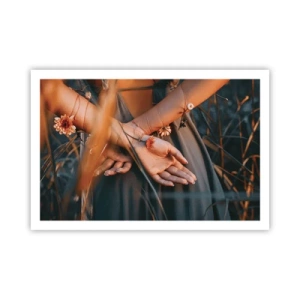 Póster - Conectada con la naturaleza - 91x61 cm