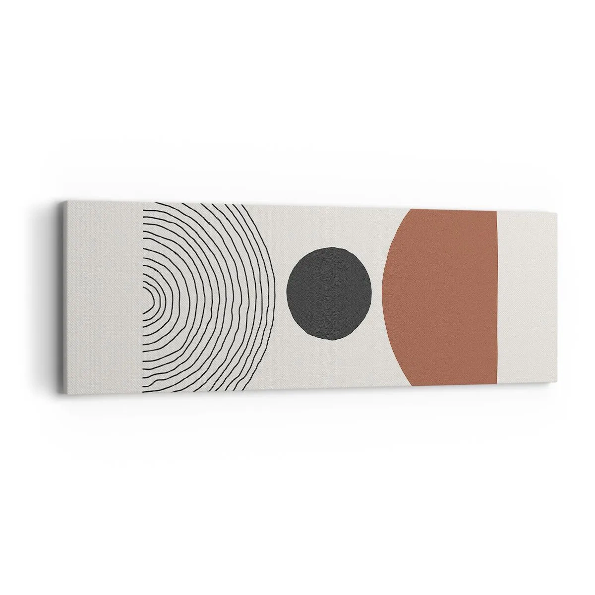 Cuadro sobre lienzo - Impresión de Imagen - En el centro de la atención - 90x30 cm