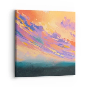 Cuadro sobre lienzo - Impresión de Imagen - Fuerza de atracción - 30x30 cm