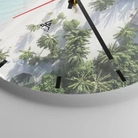 Esfera sin numeración, con rayas