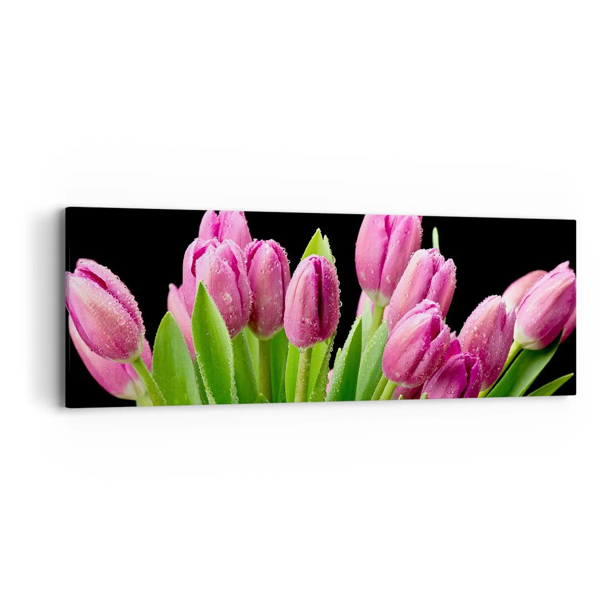 Cuadro sobre lienzo - Impresión de Imagen - La alegría de la primavera - 90x30 cm
