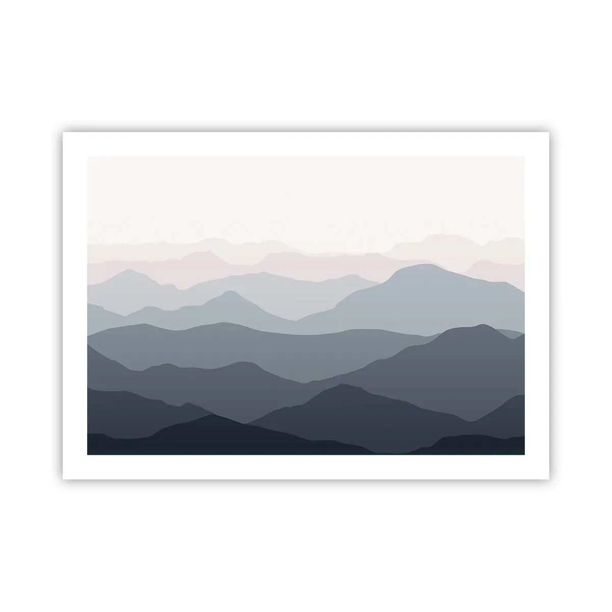 Póster - Cordilleras a la vista - 70x50 cm