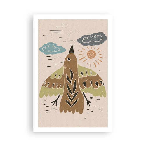 Póster - Vuelo alegre - 61x91 cm