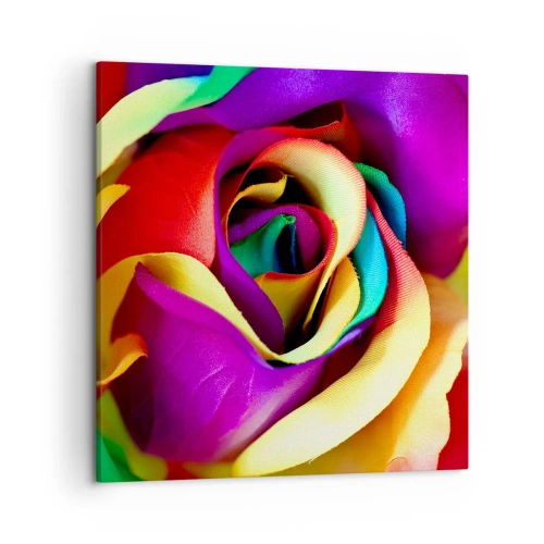 Cuadro sobre lienzo - Impresión de Imagen - Es imposible - 50x50 cm
