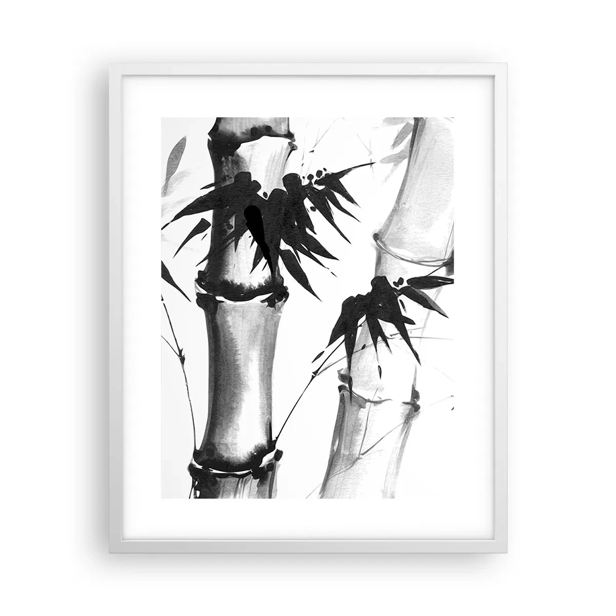 Póster en marco blanco - Primer plano de Oriente - 40x50 cm