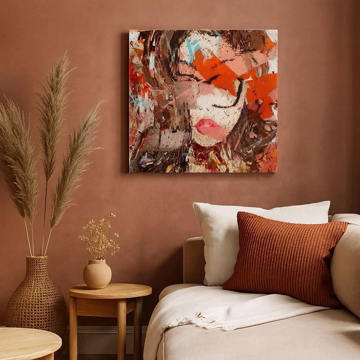 Cuadro sobre lienzo - Impresión de Imagen - Nadie sabe cómo eres realmente - 30x30 cm