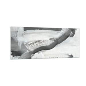 Cuadro sobre vidrio - Impresiones sobre Vidrio - Con movimientos decididos - 100x40 cm