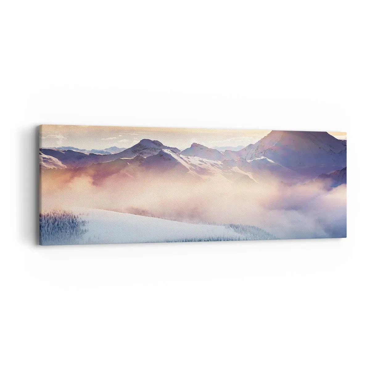 Cuadro sobre lienzo - Impresión de Imagen - La fuerza y la pureza de la naturaleza - 90x30 cm