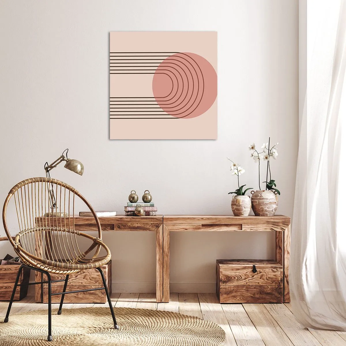 Cuadro sobre lienzo - Impresión de Imagen - Atracción irresistible - 30x30 cm