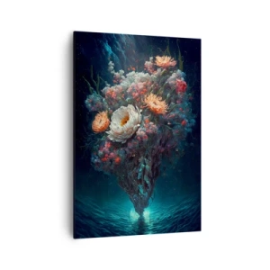 Cuadro sobre lienzo - Impresión de Imagen - Extraño jardín - 70x100 cm