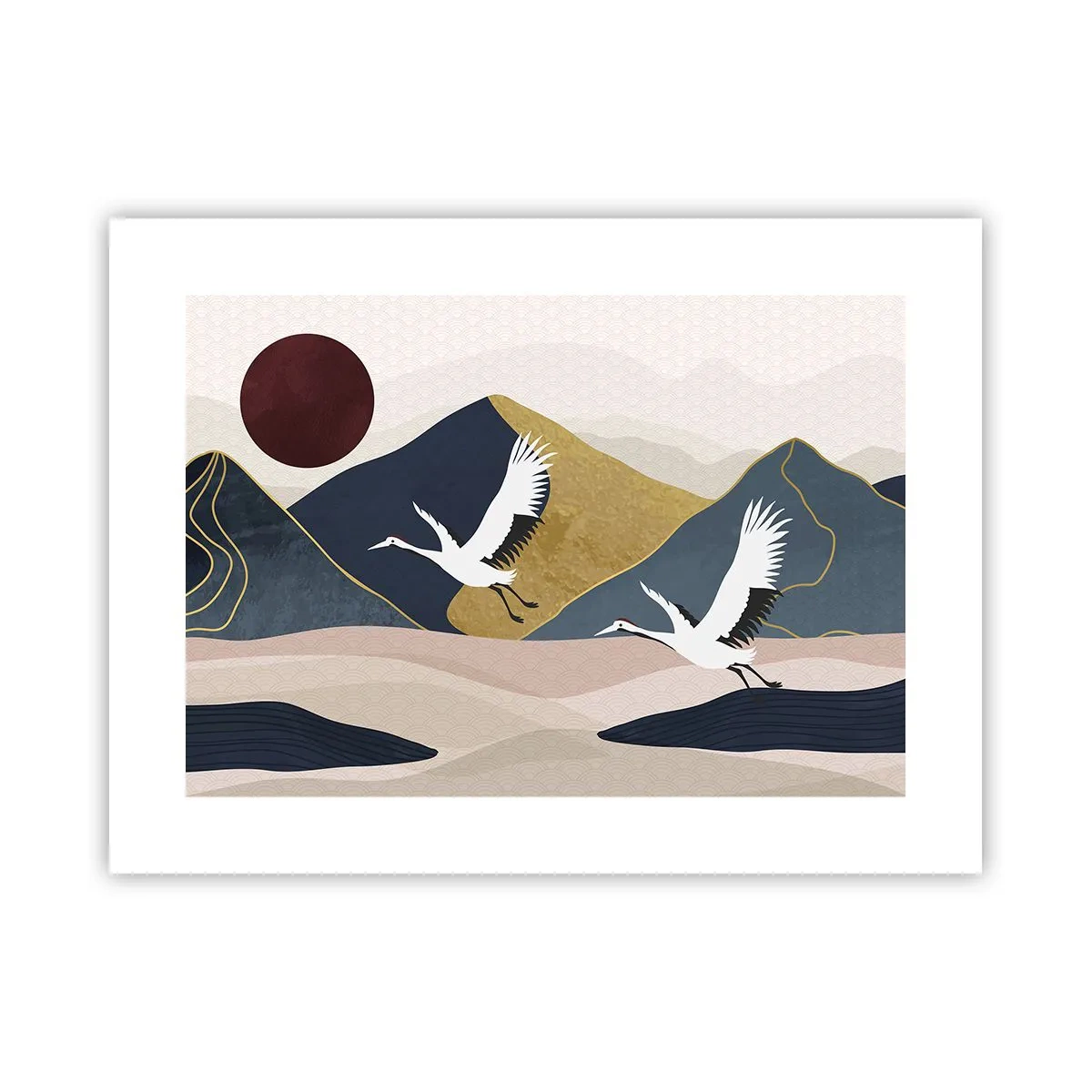Póster - Y el día ha vuelto a pasar volando - 40x30 cm