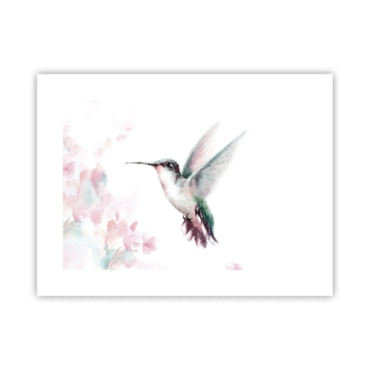 Póster - Plasmando el aleteo - 40x30 cm