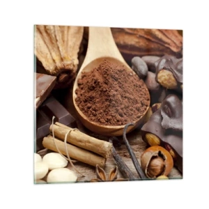 Cuadro sobre vidrio - Impresiones sobre Vidrio - Lo mejor para las penas - 30x30 cm