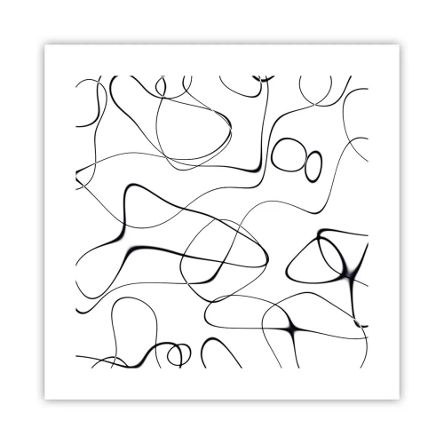 Póster - Los caminos de la vida, las vicisitudes del destino - 40x40 cm