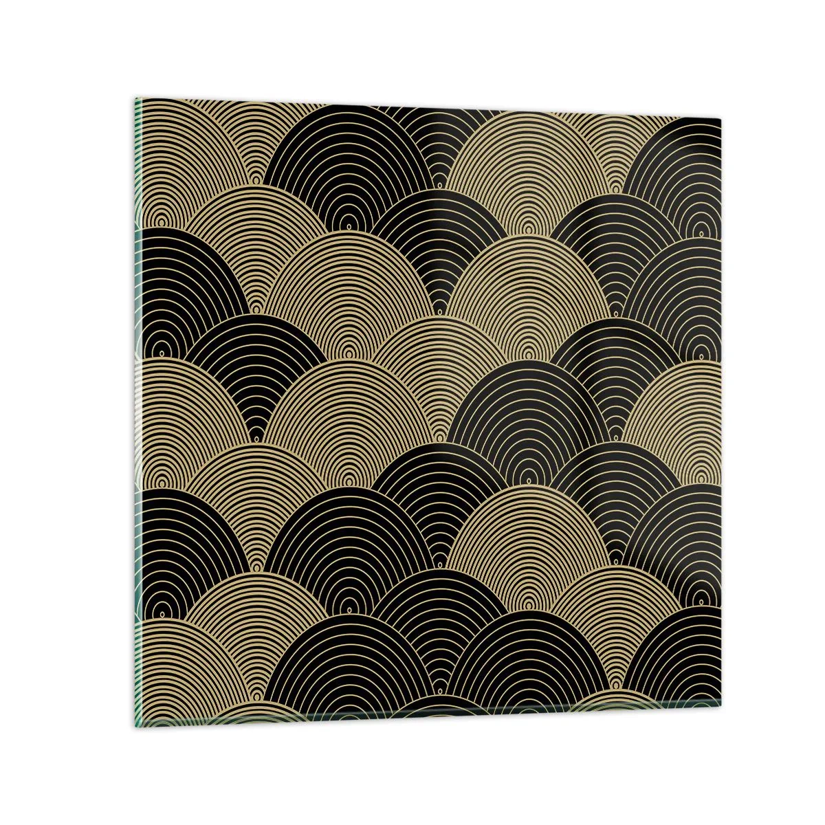 Cuadro sobre vidrio - Impresiones sobre Vidrio - Multiplicación de la unidad - 70x70 cm