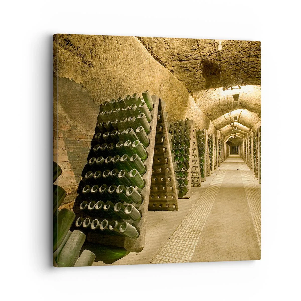 Cuadro sobre lienzo - Impresión de Imagen - El nacimiento del gusto - 30x30 cm