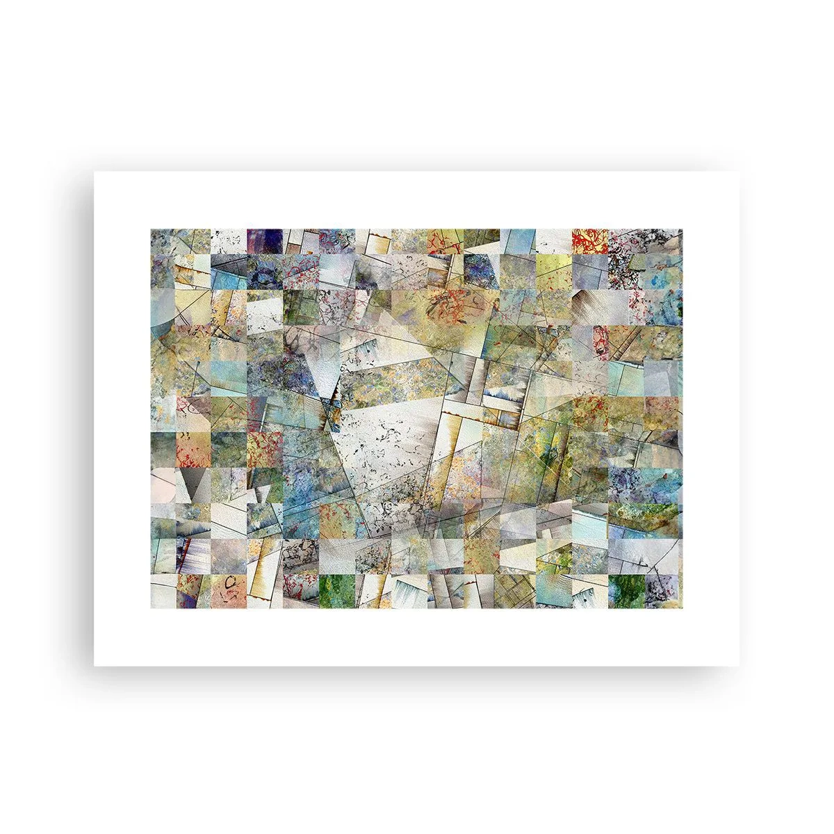 Póster - Remodelación geométrica - 40x30 cm