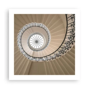 Póster - En el interior de una concha - 50x50 cm