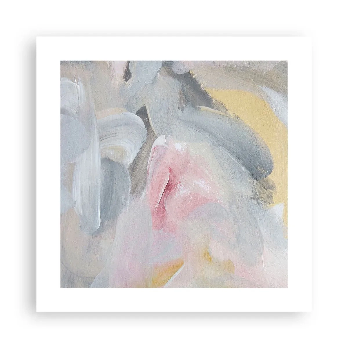 Póster - En un mundo de colores pastel - 40x40 cm