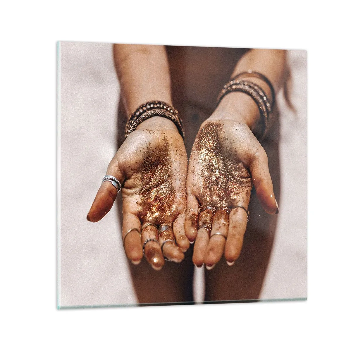 Cuadro sobre vidrio - Impresiones sobre Vidrio - Un regalo para ti - 40x40 cm