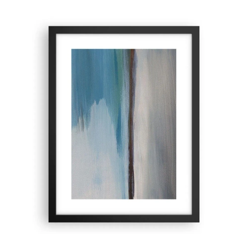 Póster en marco negro - Paisaje horizontal - 30x40 cm
