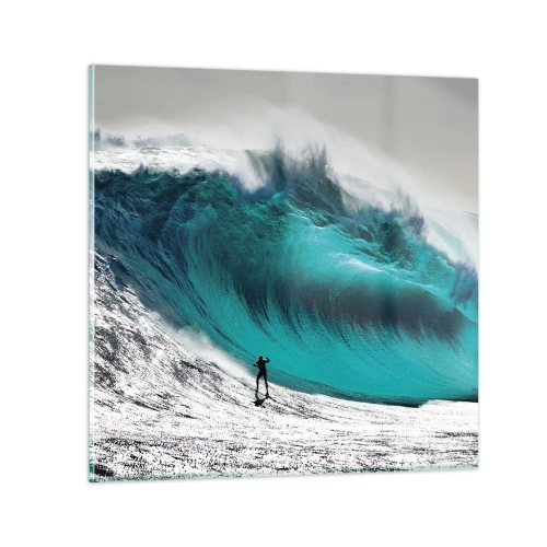 Cuadro sobre vidrio - Impresiones sobre Vidrio - Reto aceptado - 30x30 cm