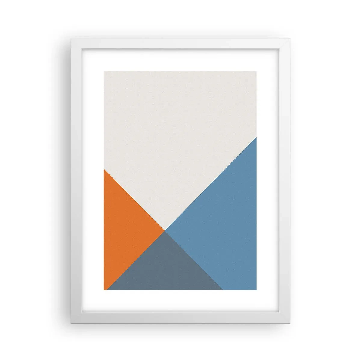 Póster en marco blanco - Desde el punto de vista de... - 30x40 cm