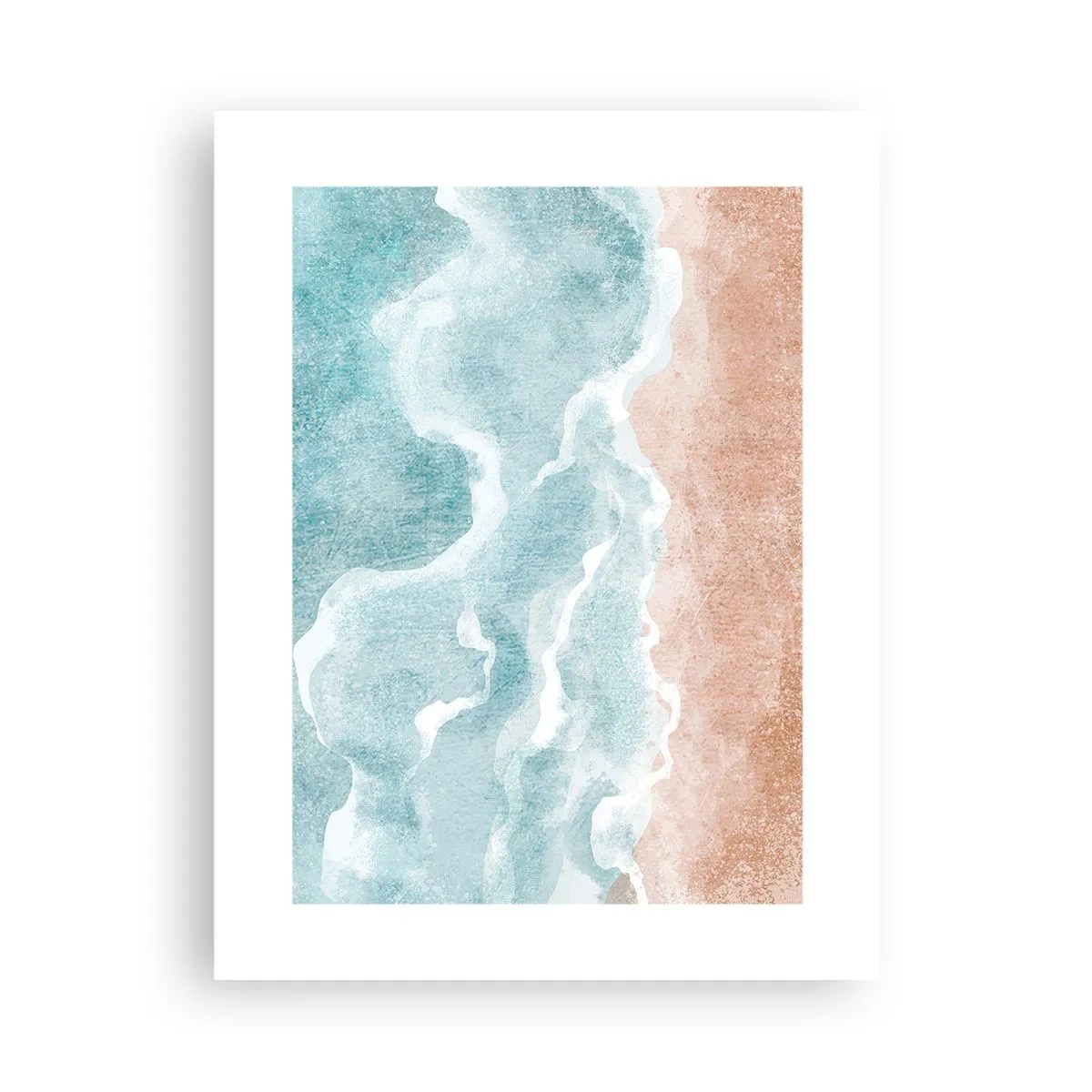 Póster - Abstracción de nubes - 30x40 cm