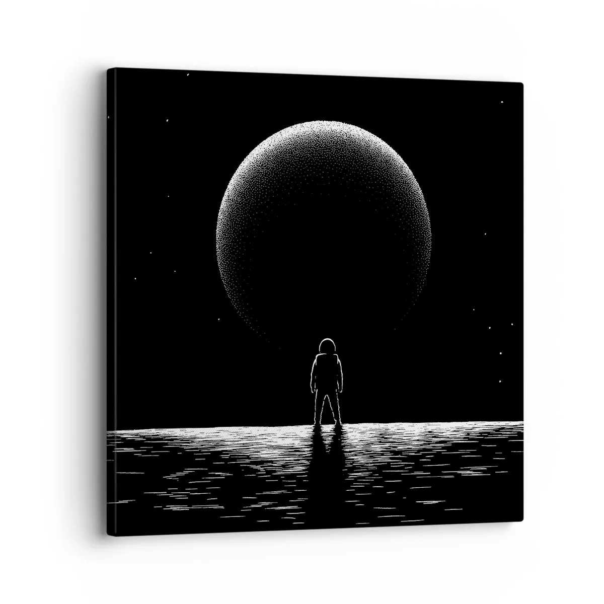 Cuadro sobre lienzo - Impresión de Imagen - Cara a cara - 30x30 cm