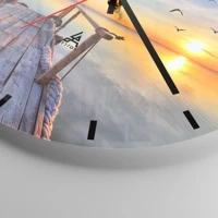 Esfera sin numeración, con rayas